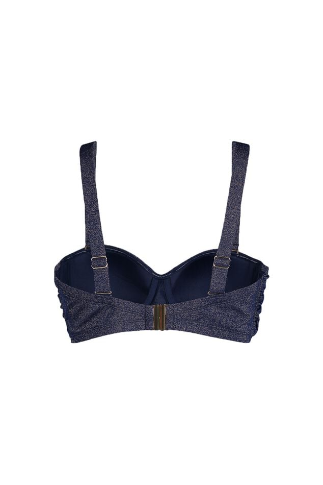 Sapph haut bandeau avec détails dorés - Roza Grazia image number 1