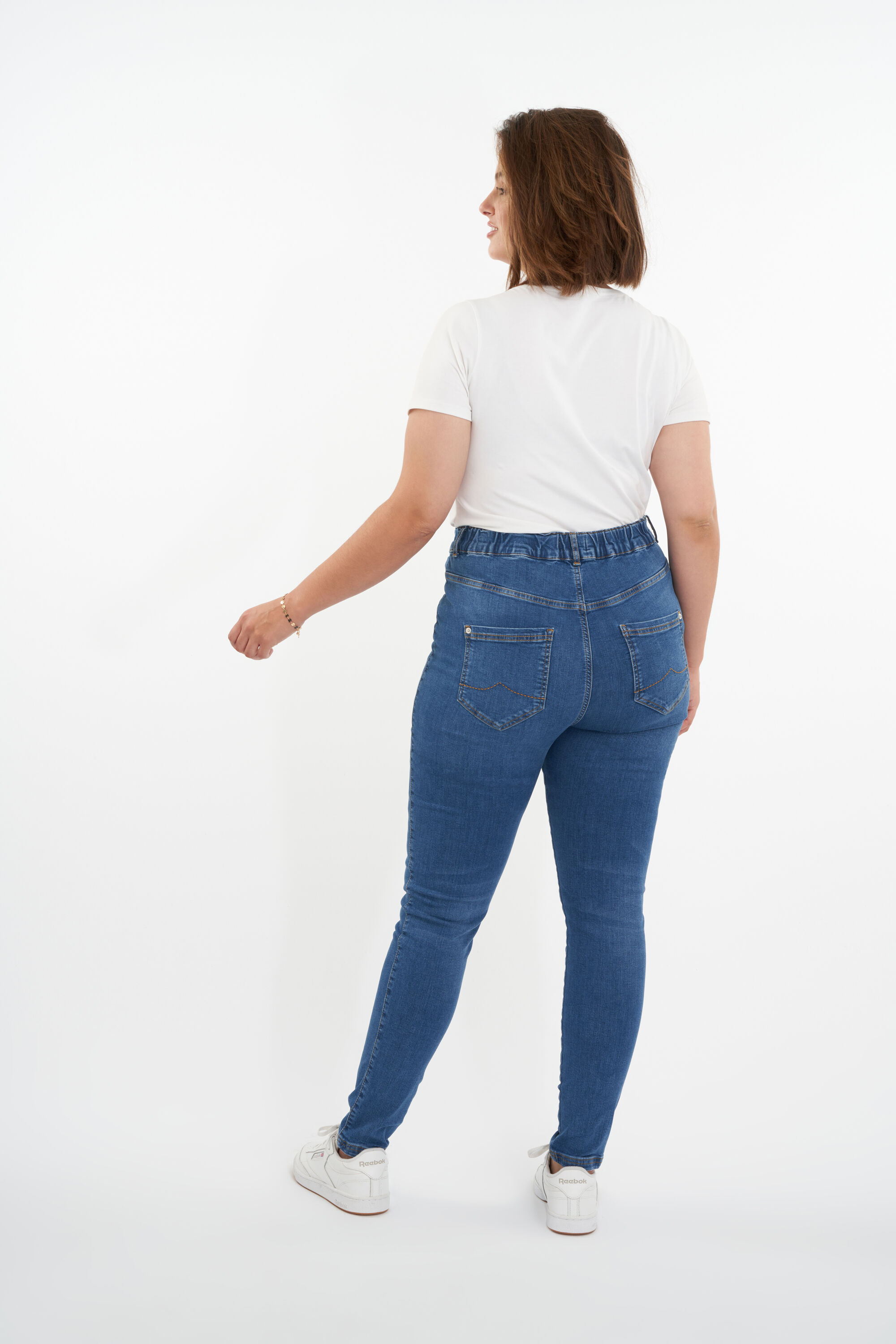 Tregging slim fit 30 inch POPPY  image number 3