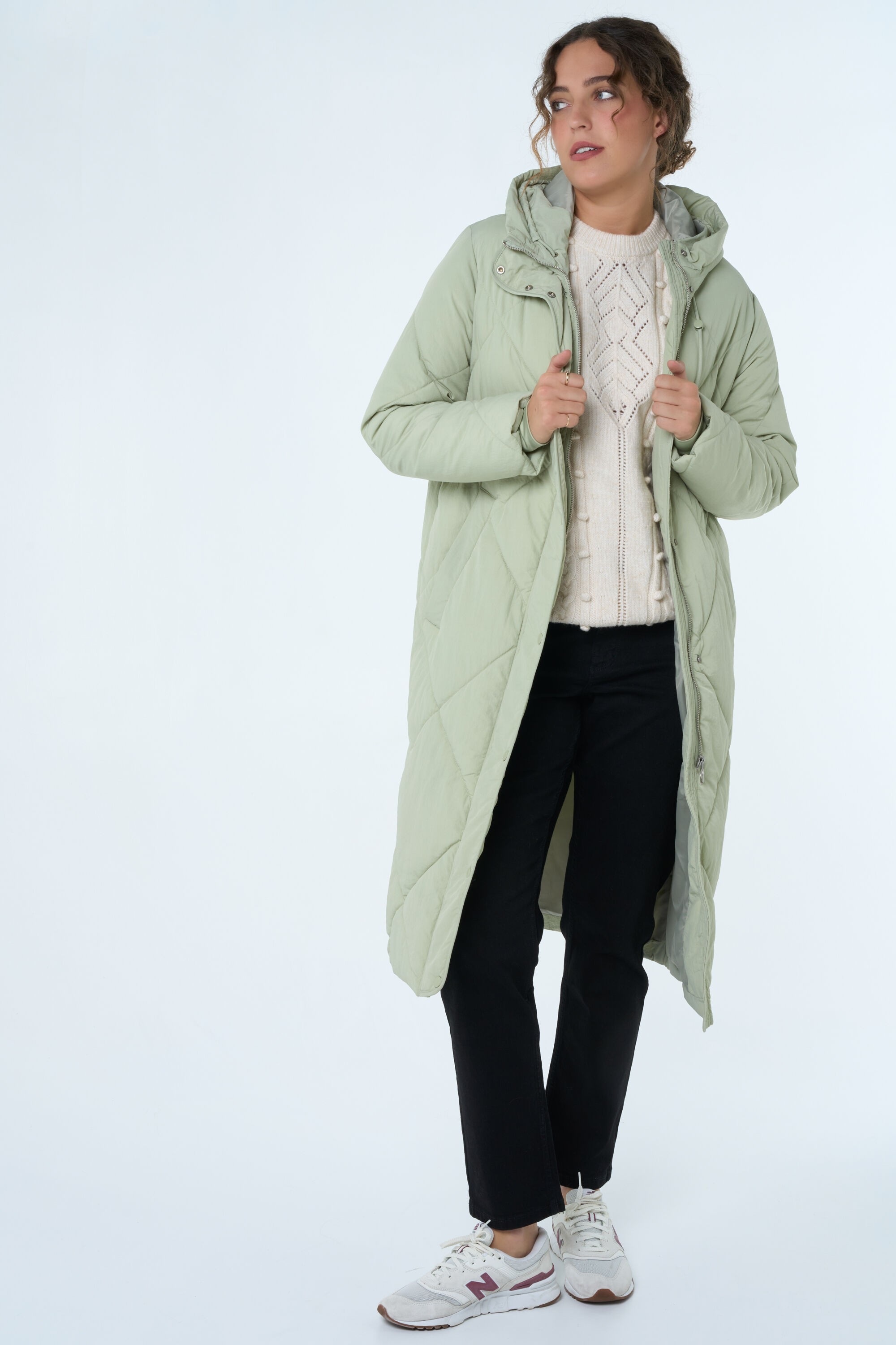 Veste matelassée on sale longue femme