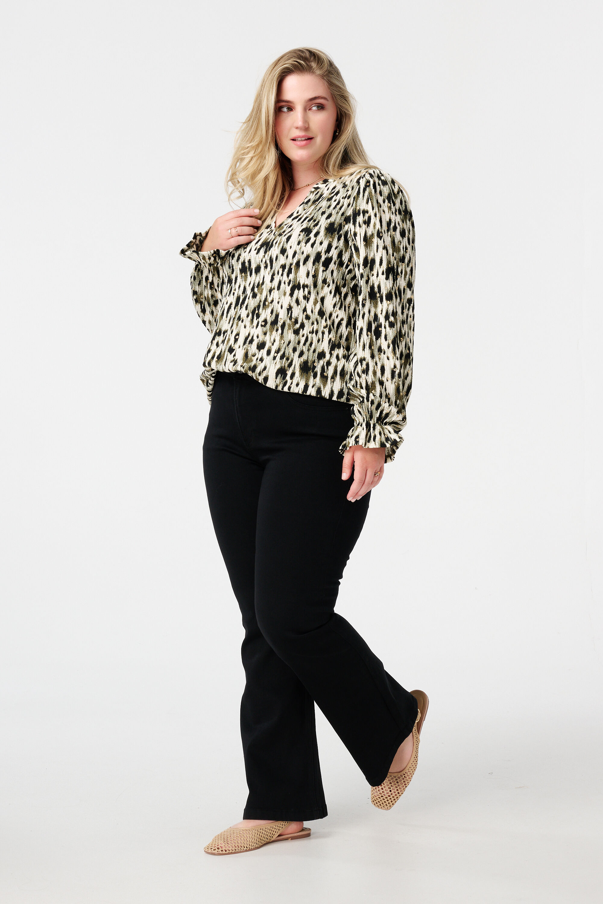 Top imprim&eacute; et textur&eacute; image number 5