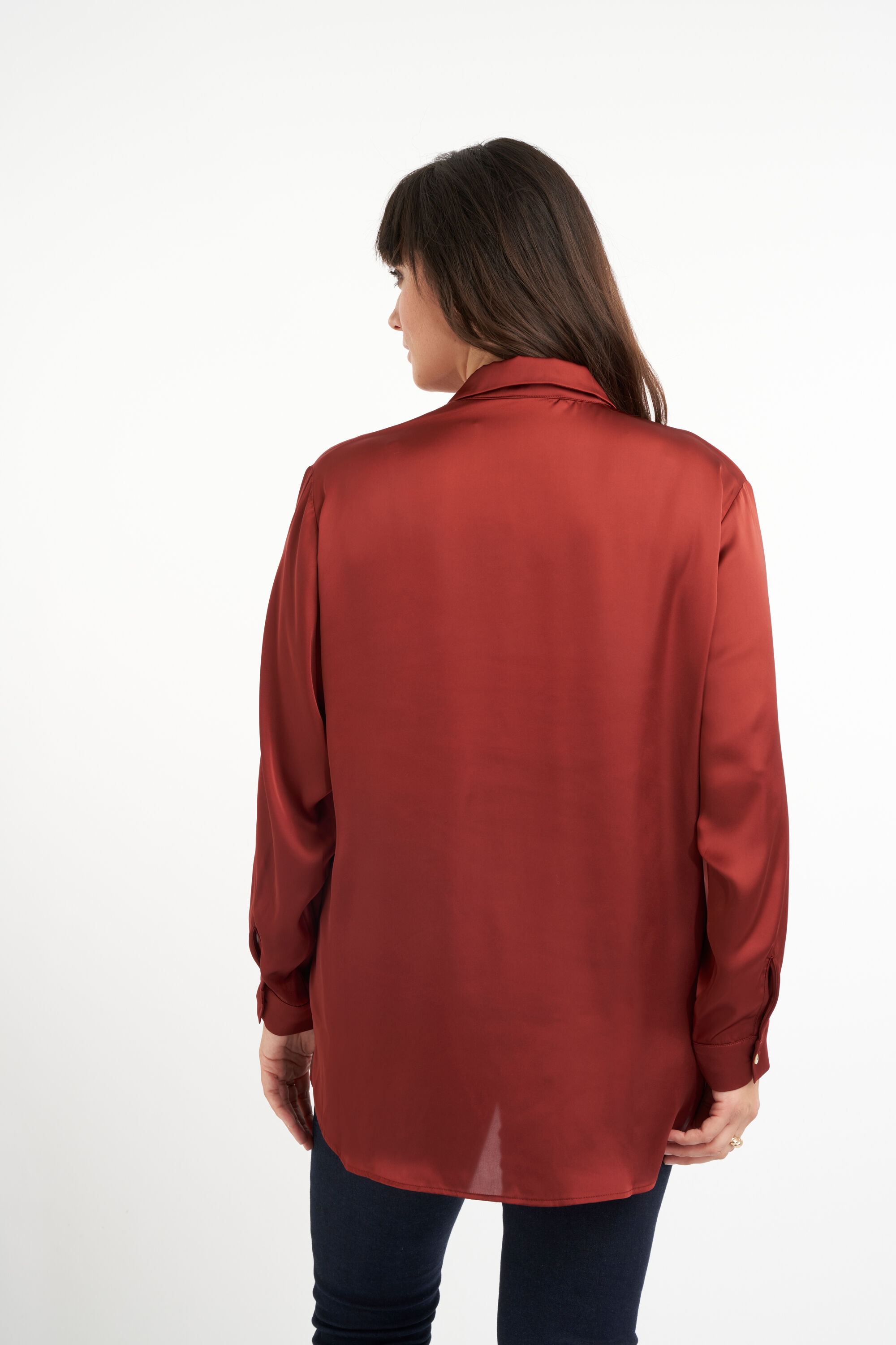 Chemisier en satin  image number 3