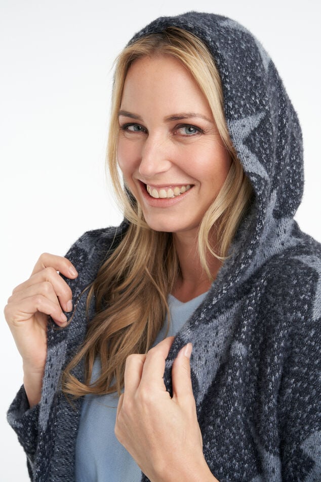 Cardigan à imprimé étoilé image number 5