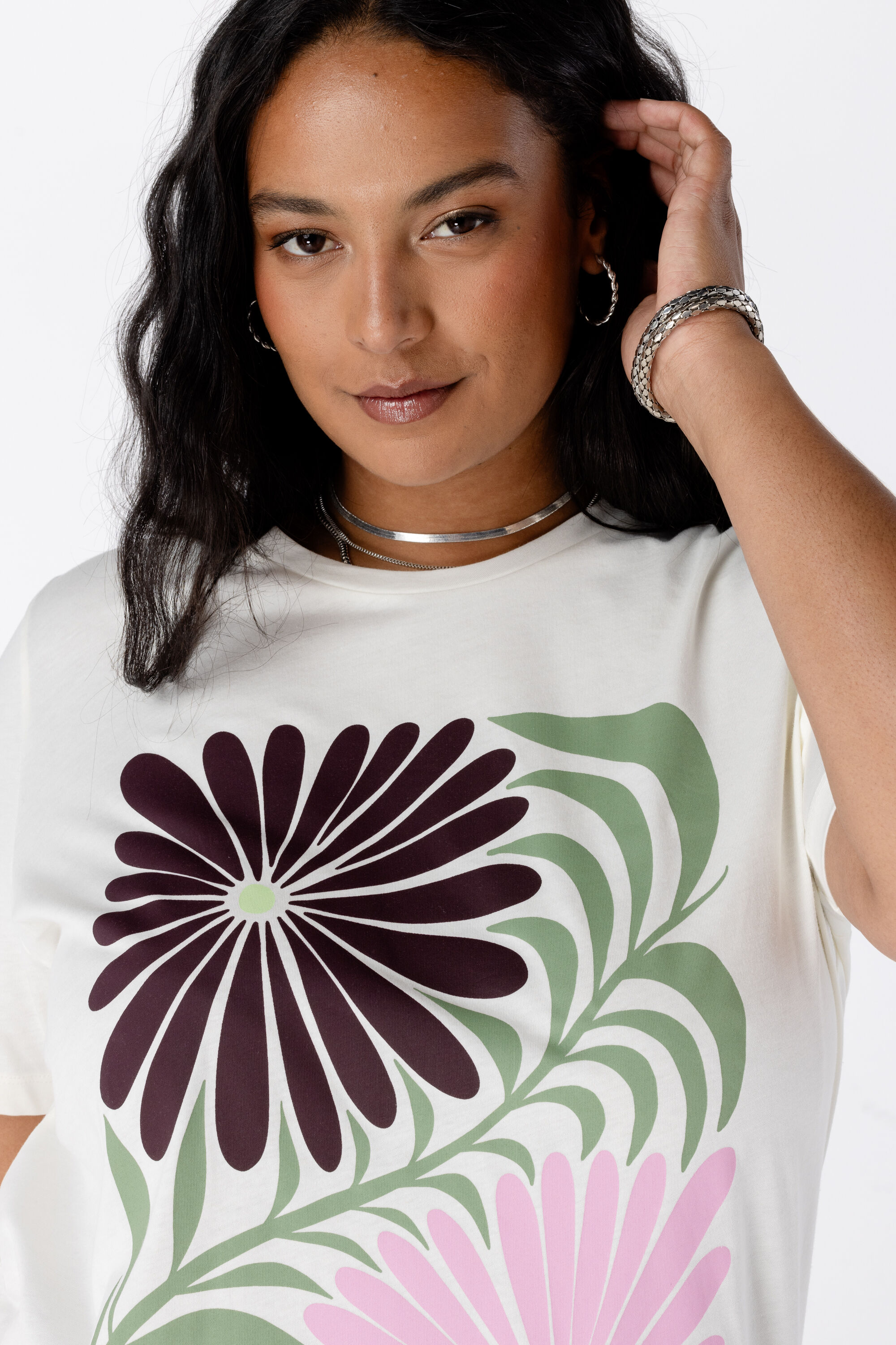 T-shirt &agrave; imprim&eacute; image number 4