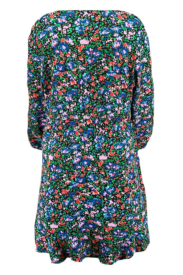 Robe portefeuille à imprimé image number 3