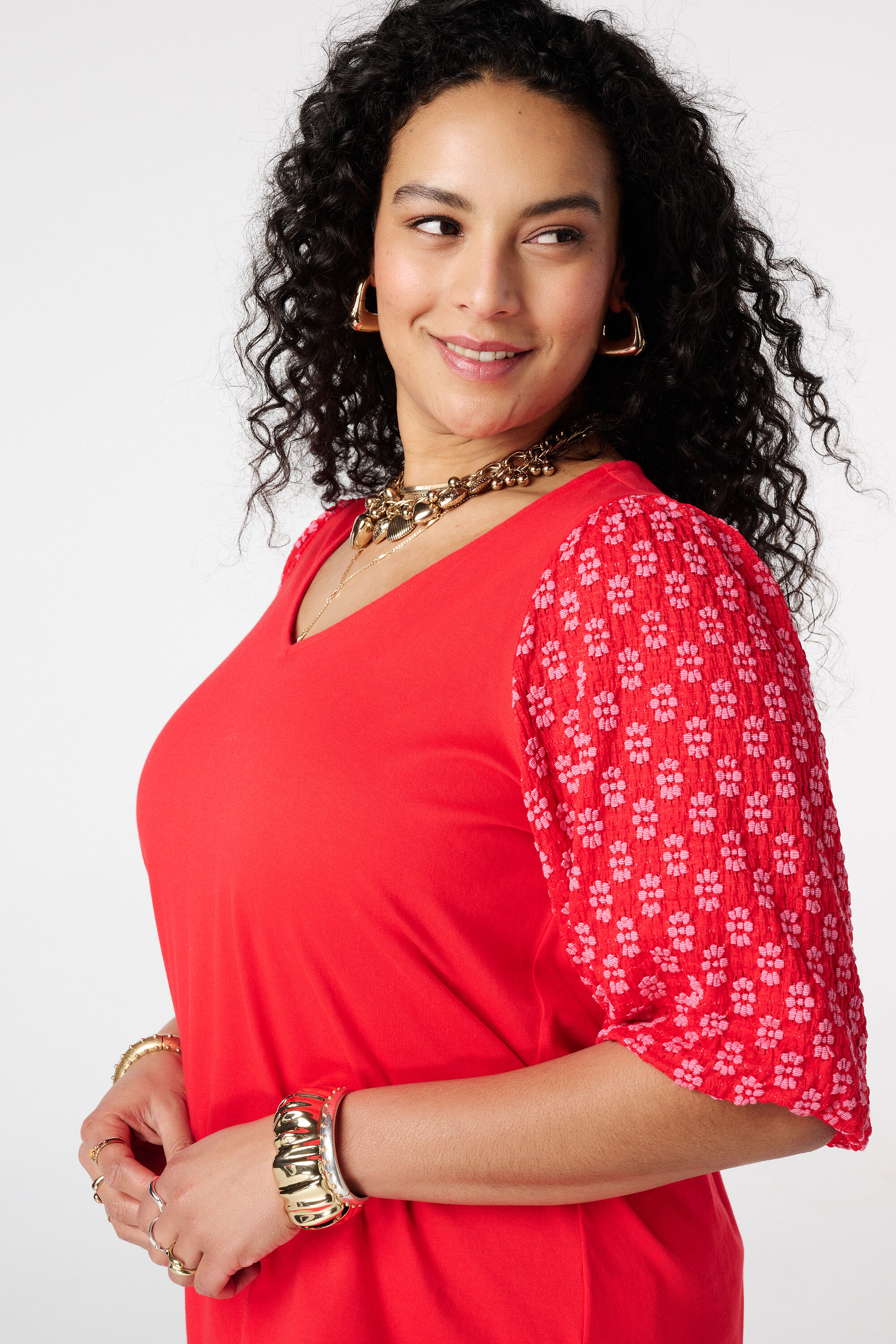 Top &agrave; manches bouffantes image number 4