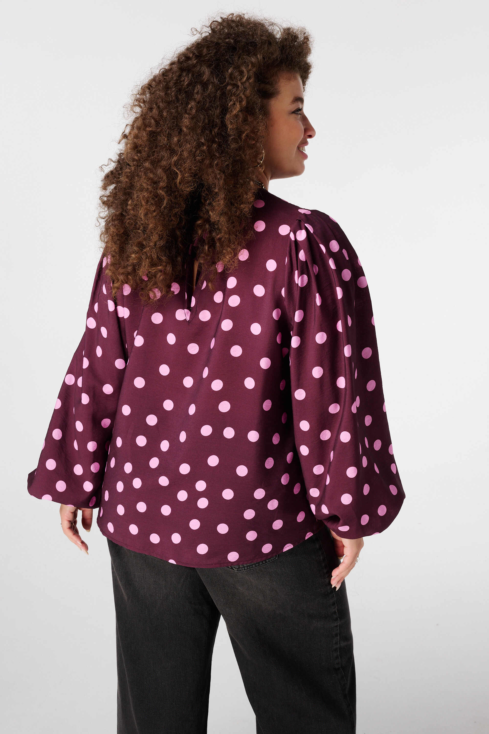 Blouse &agrave; pois image number 3