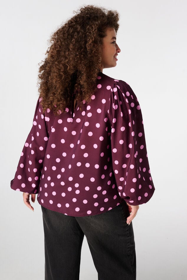 Blouse à pois image number 3