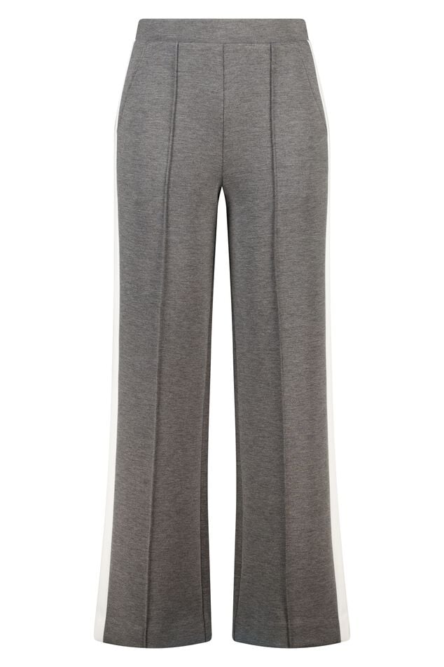 Pantalon large avec rayures contrastantes image number 1