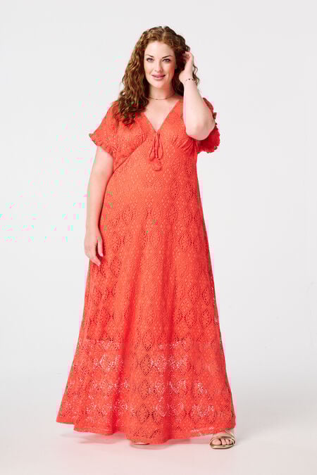 Robe longue en crochet Robe longue en crochet