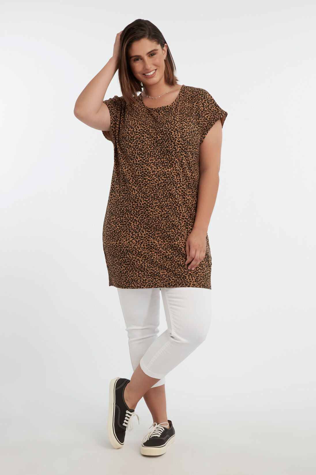 T-shirt long imprim&eacute; image number 3