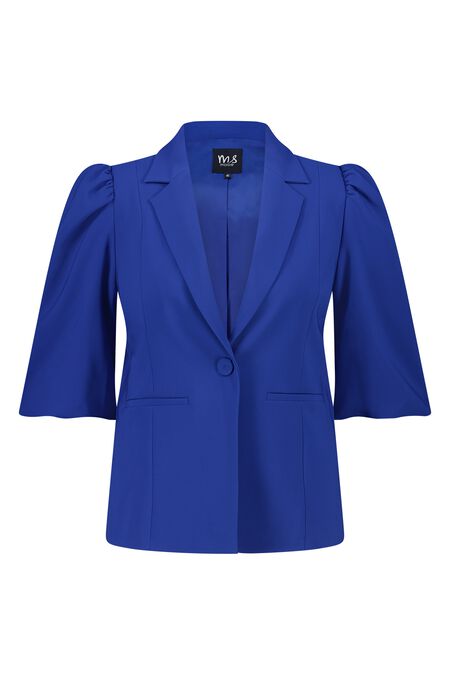 Blazer à manches bouffantes