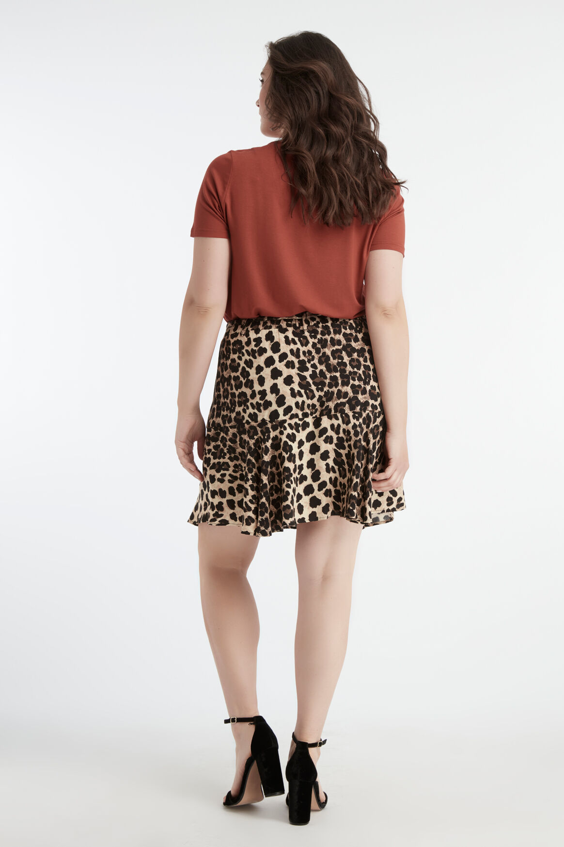 Jupe-short &agrave; ceinture nou&eacute;e image number 4