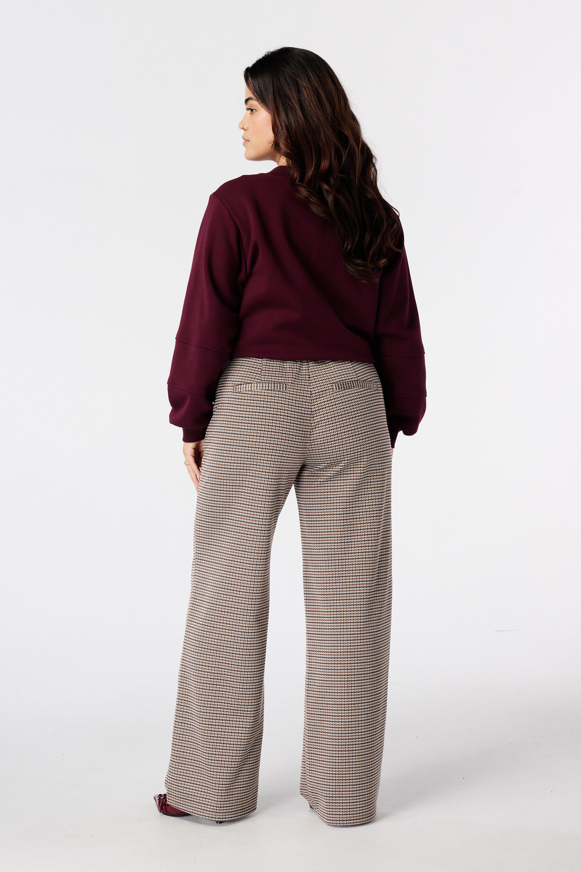 Pantalon &agrave; carreaux image number 3