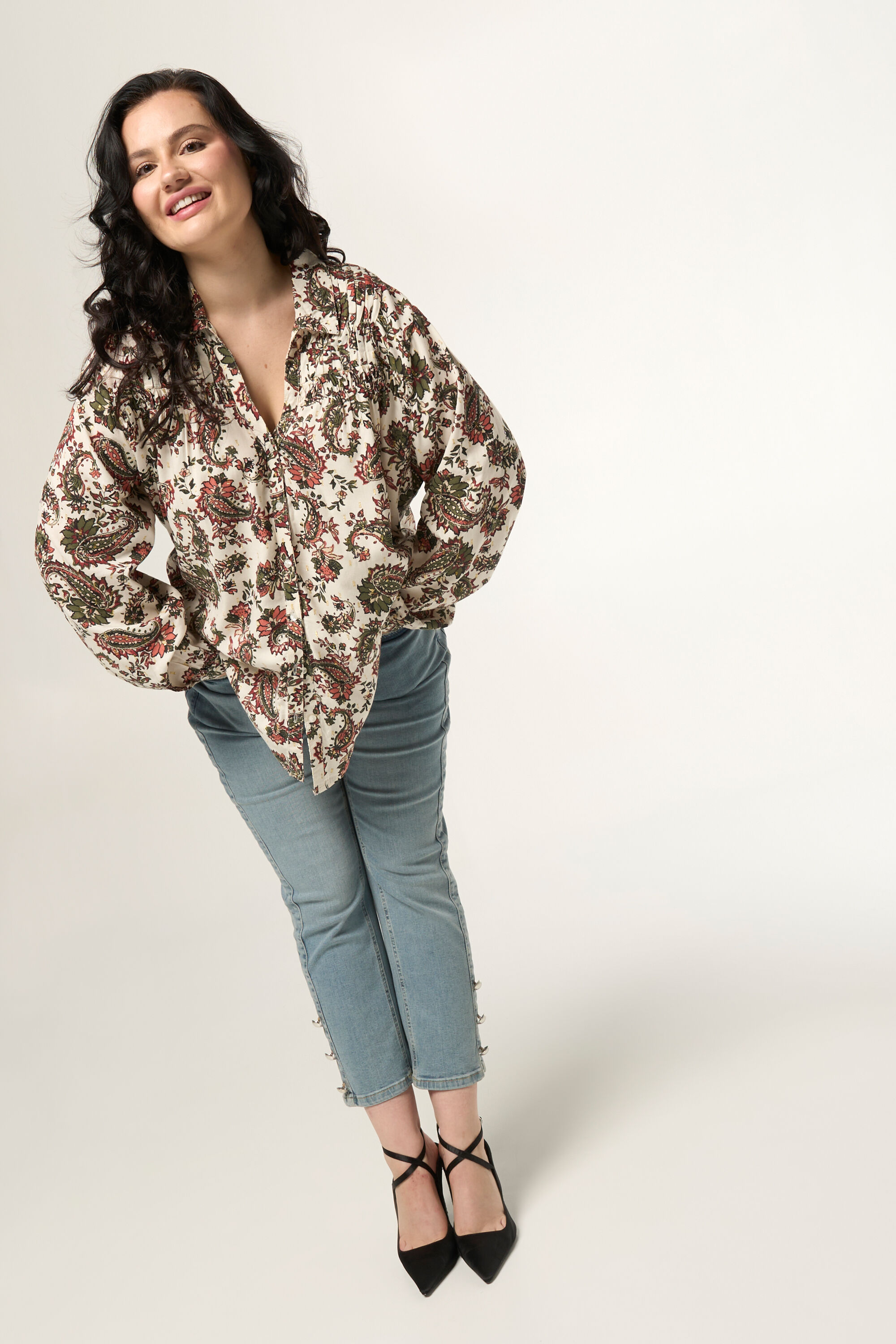 Chemisier &agrave; imprim&eacute; image number 5