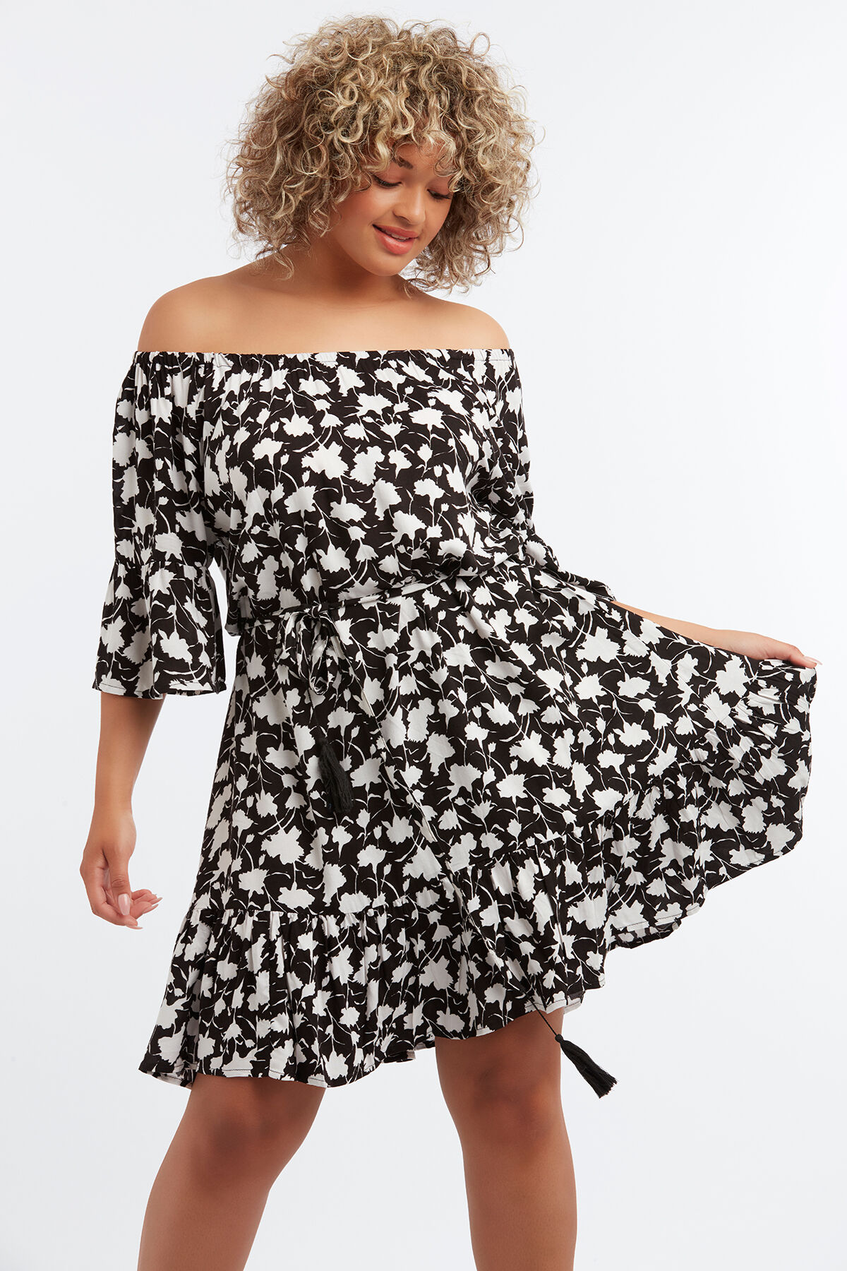 Robe &agrave; imprim&eacute; floral image number 3