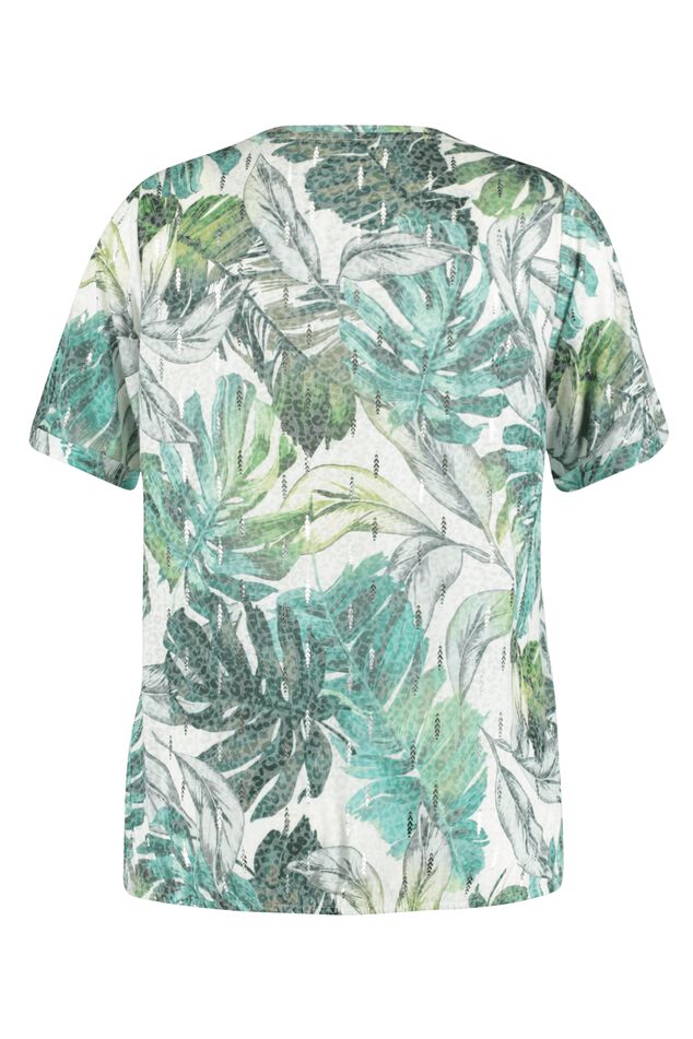 Haut à imprimé feuilleté  image number 3