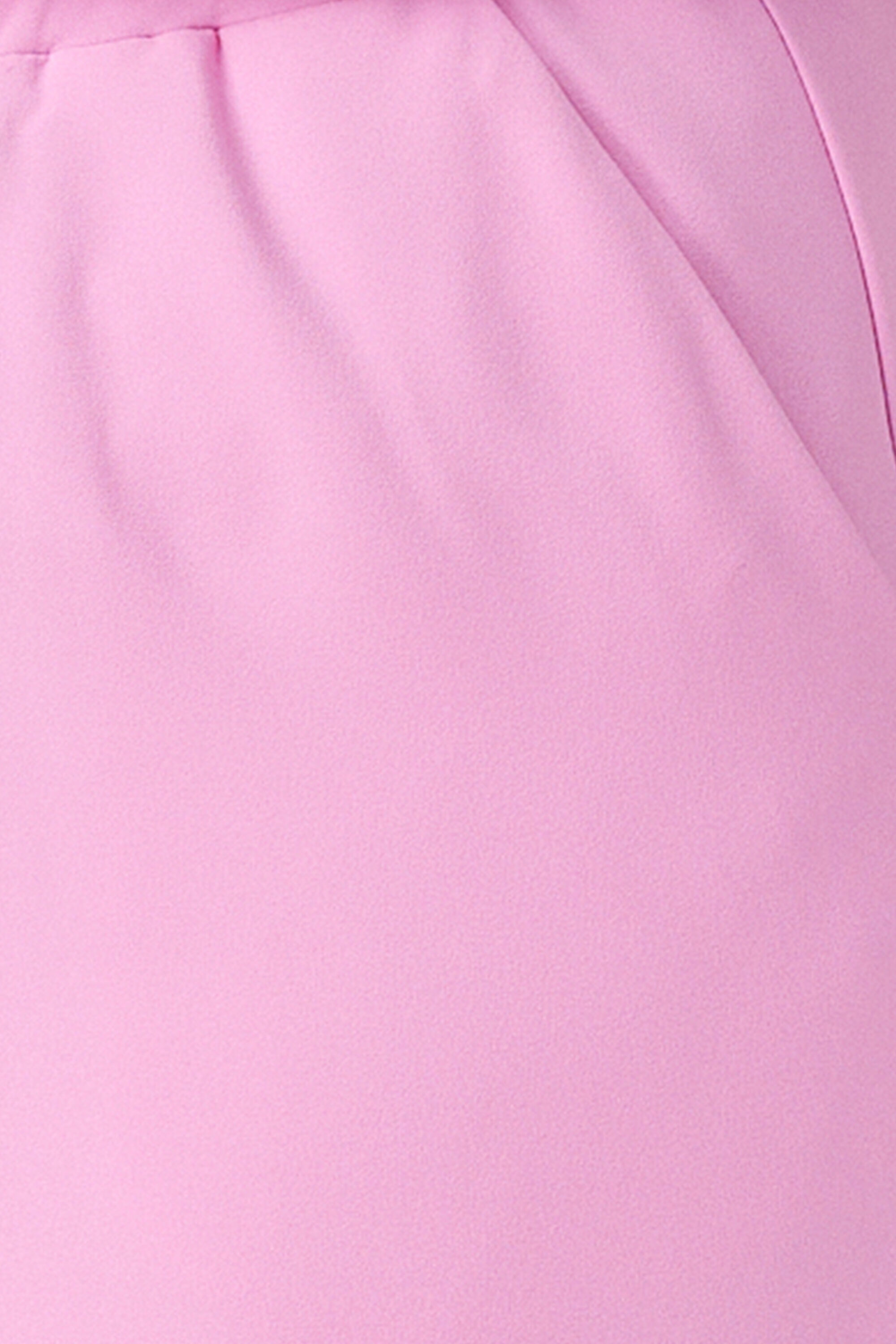 Pantalon avec taille &eacute;lastique et jambes larges  image number 6