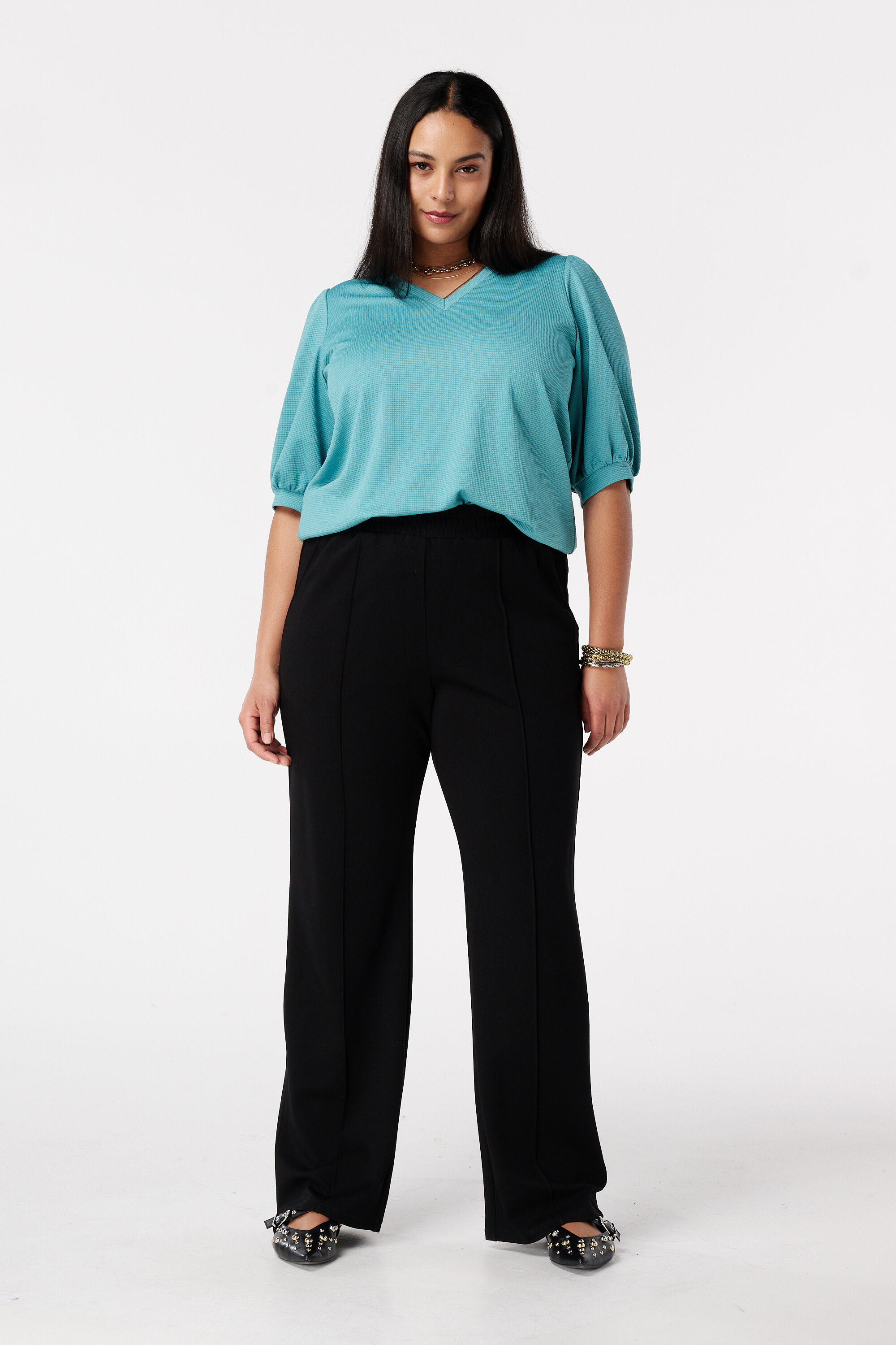 Top &agrave; manches bouffantes image number 5