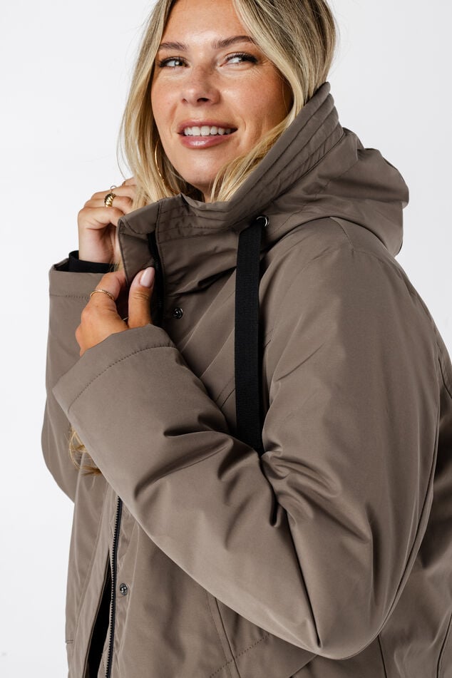 Veste imperméable avec capuche image number 4