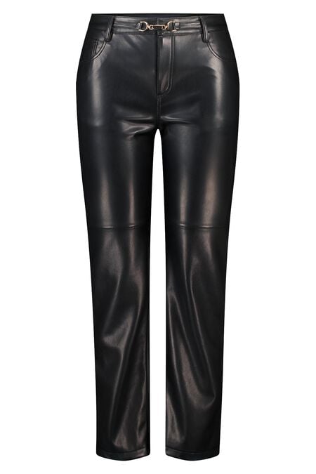 Pantalon effet cuir