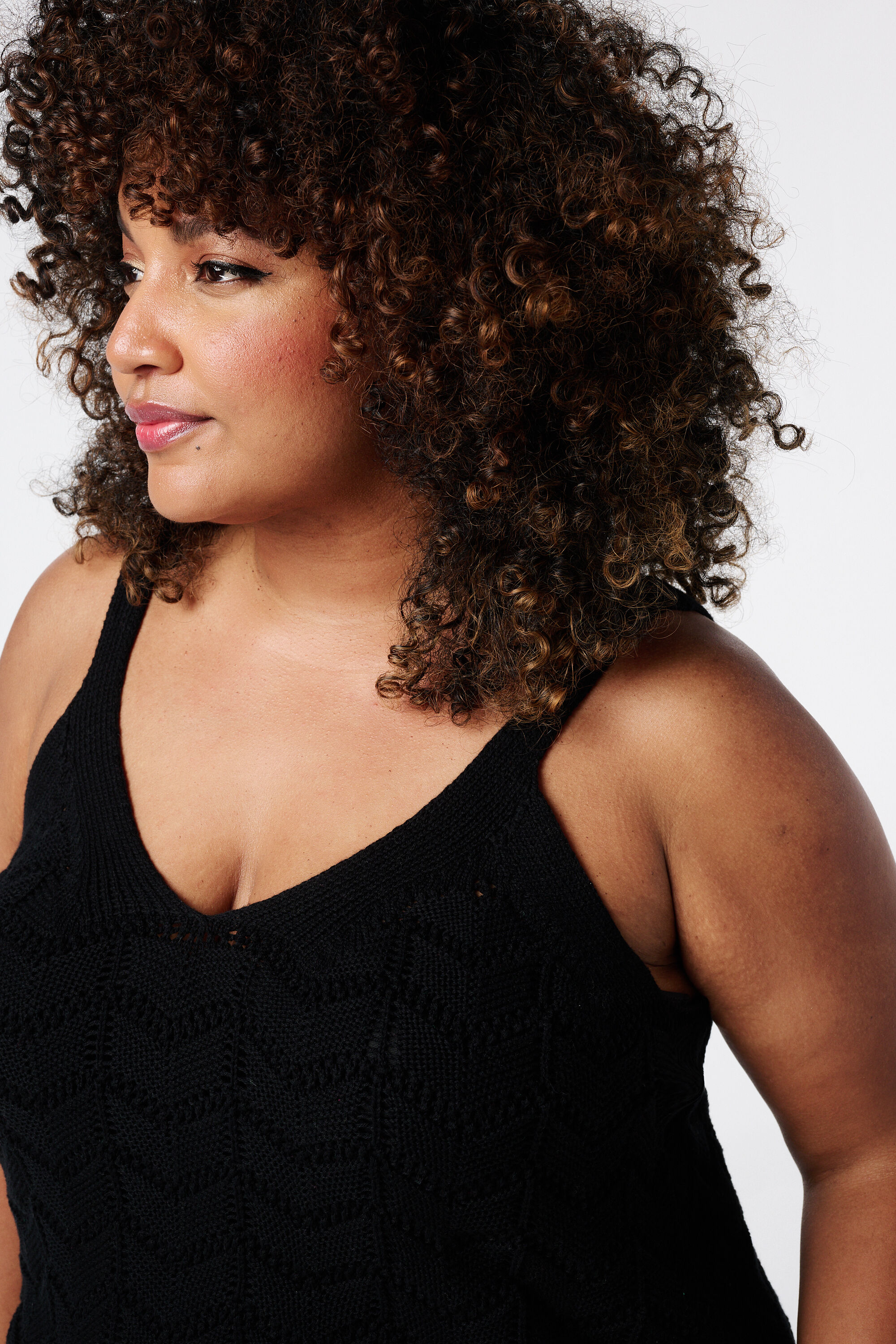 Top en crochet avec encolure en V image number 3