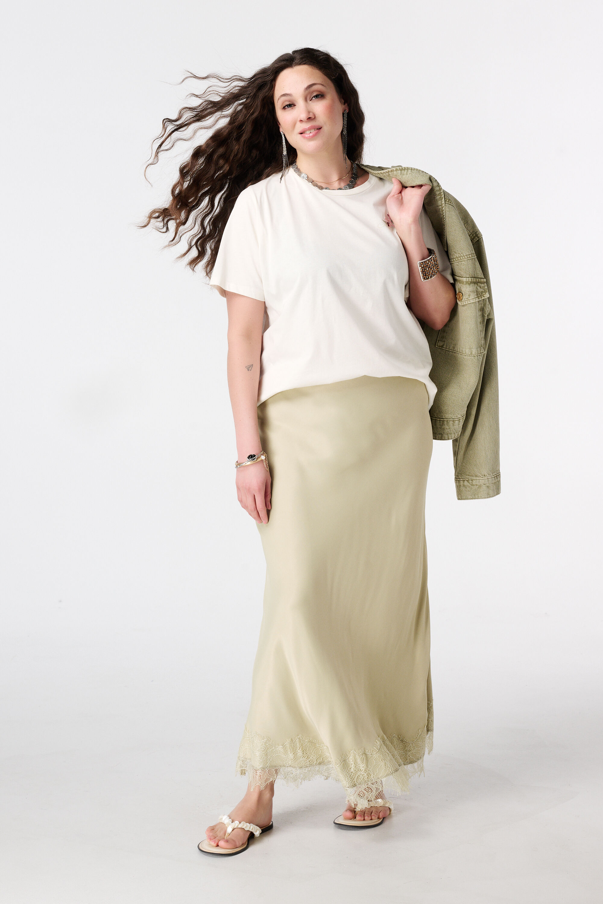 T-shirt avec imprim&eacute; au dos image number 5