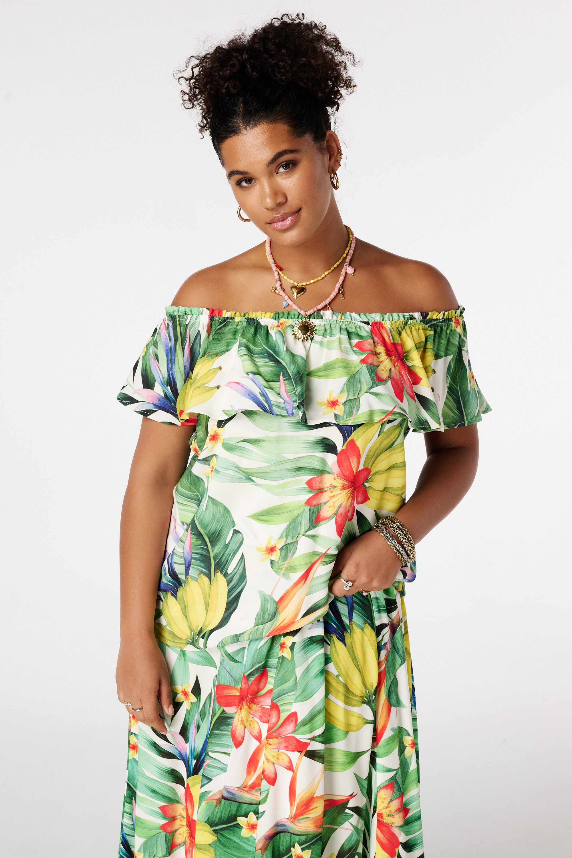 Blouse &eacute;paules d&eacute;nud&eacute;es