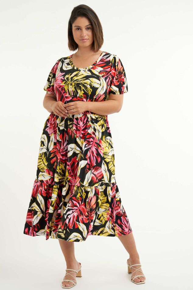 Longue robe à imprimé  image number 0