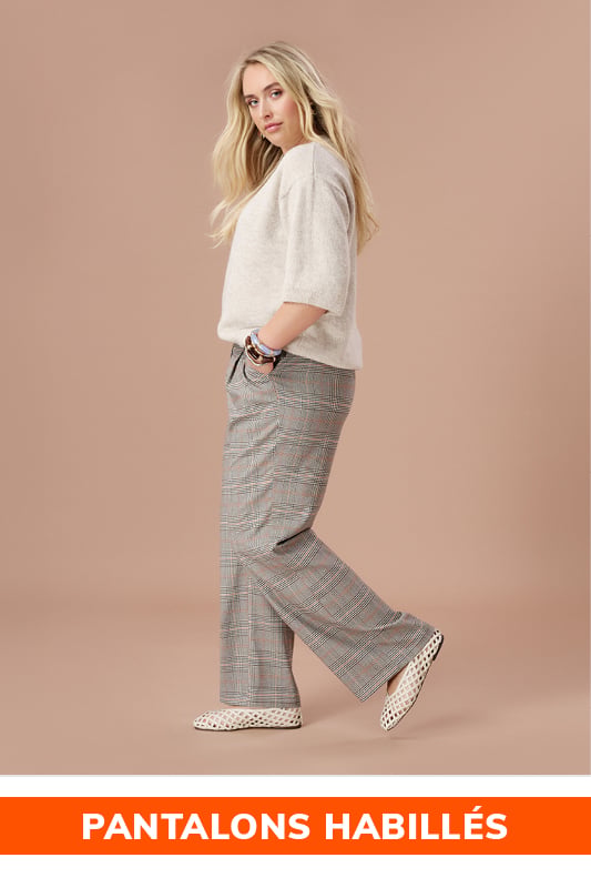 Pantalons habill&eacute;s