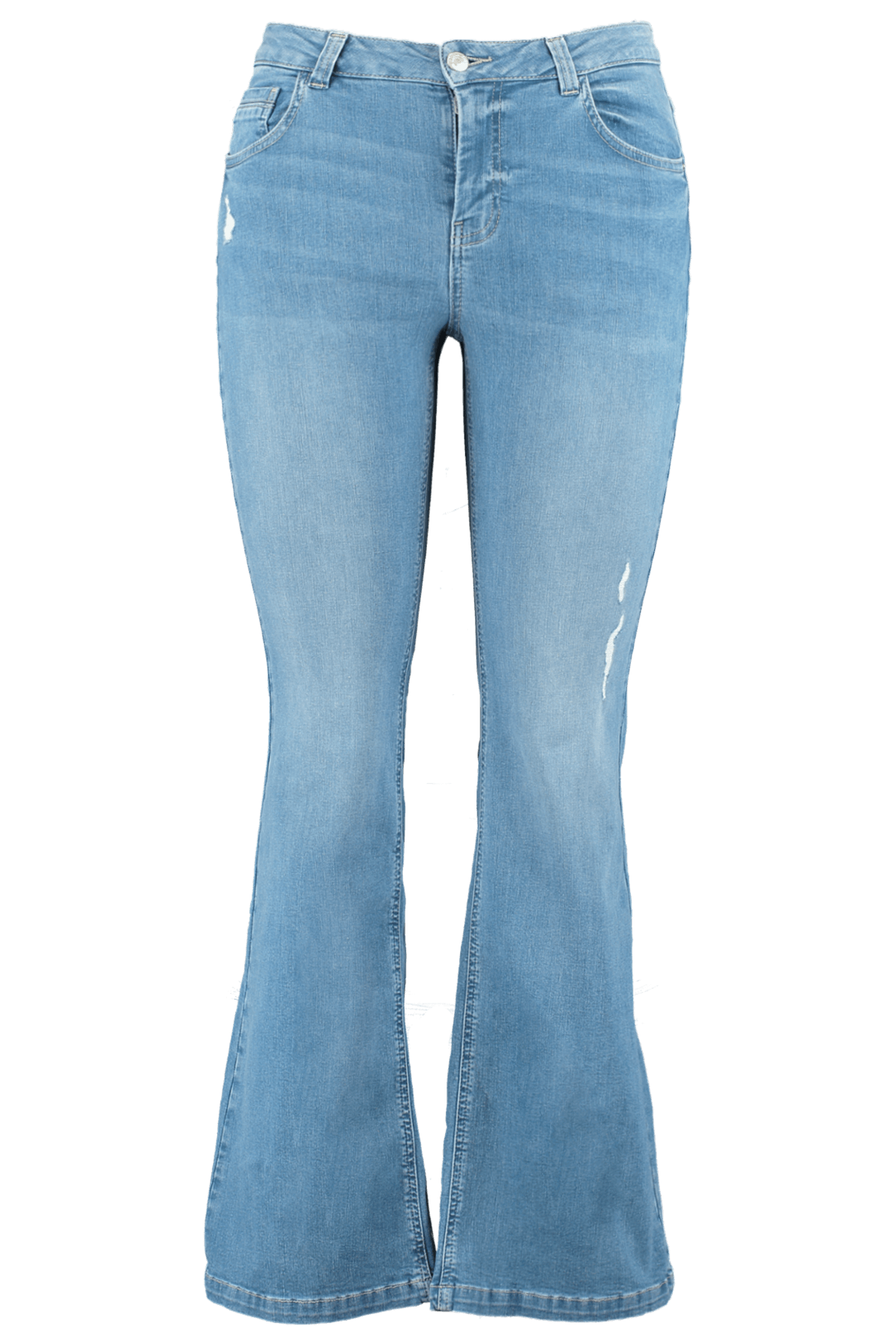 Jurk Banana Seam Uni Dolce Blauw 37777 230