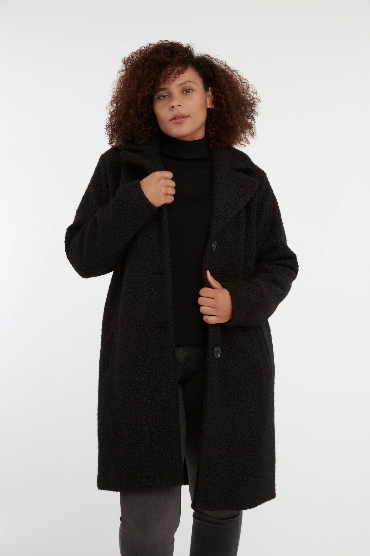 Femmes Manteau peluche à MS Mode®