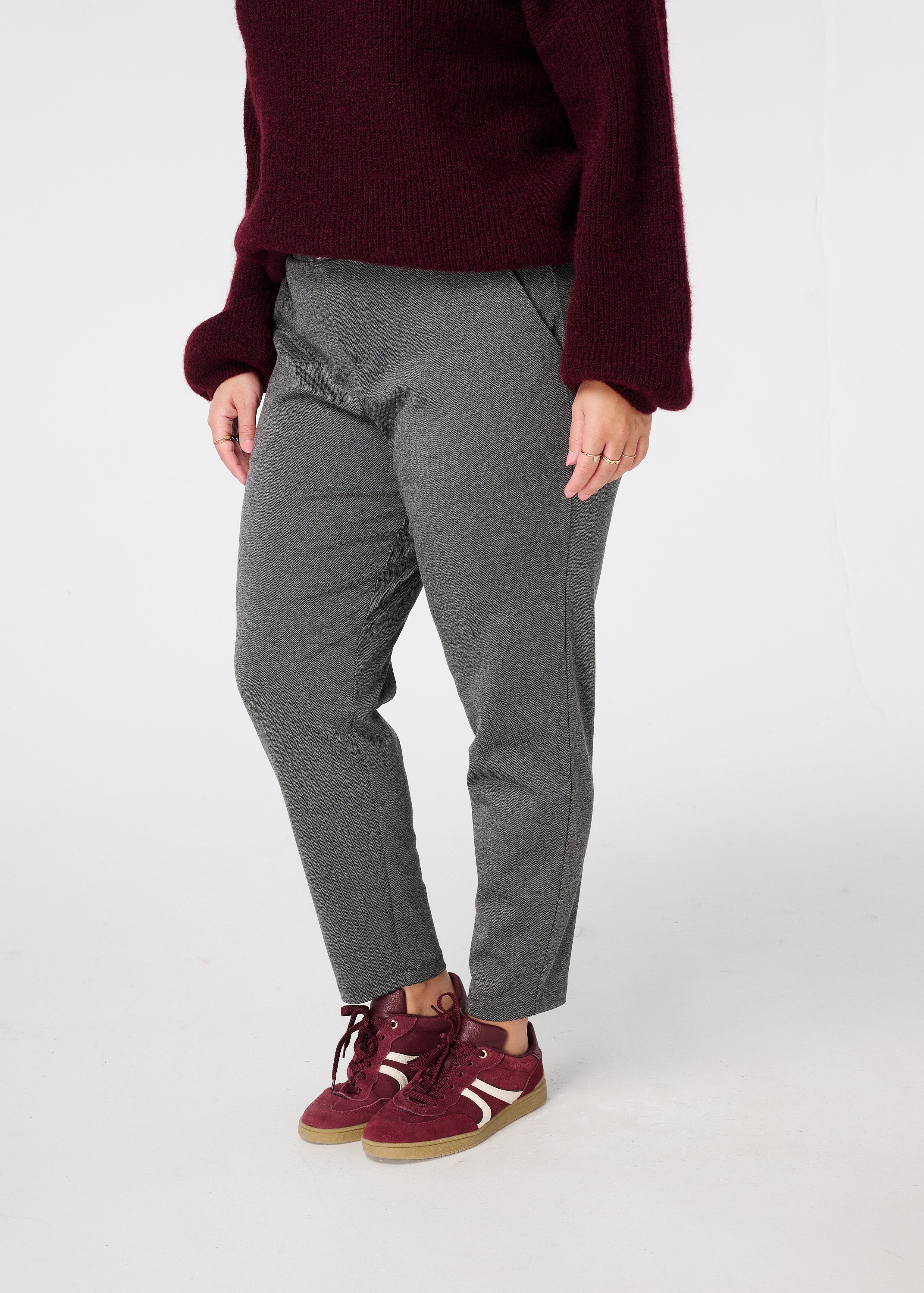 Pantalon slim fit avec ceinture