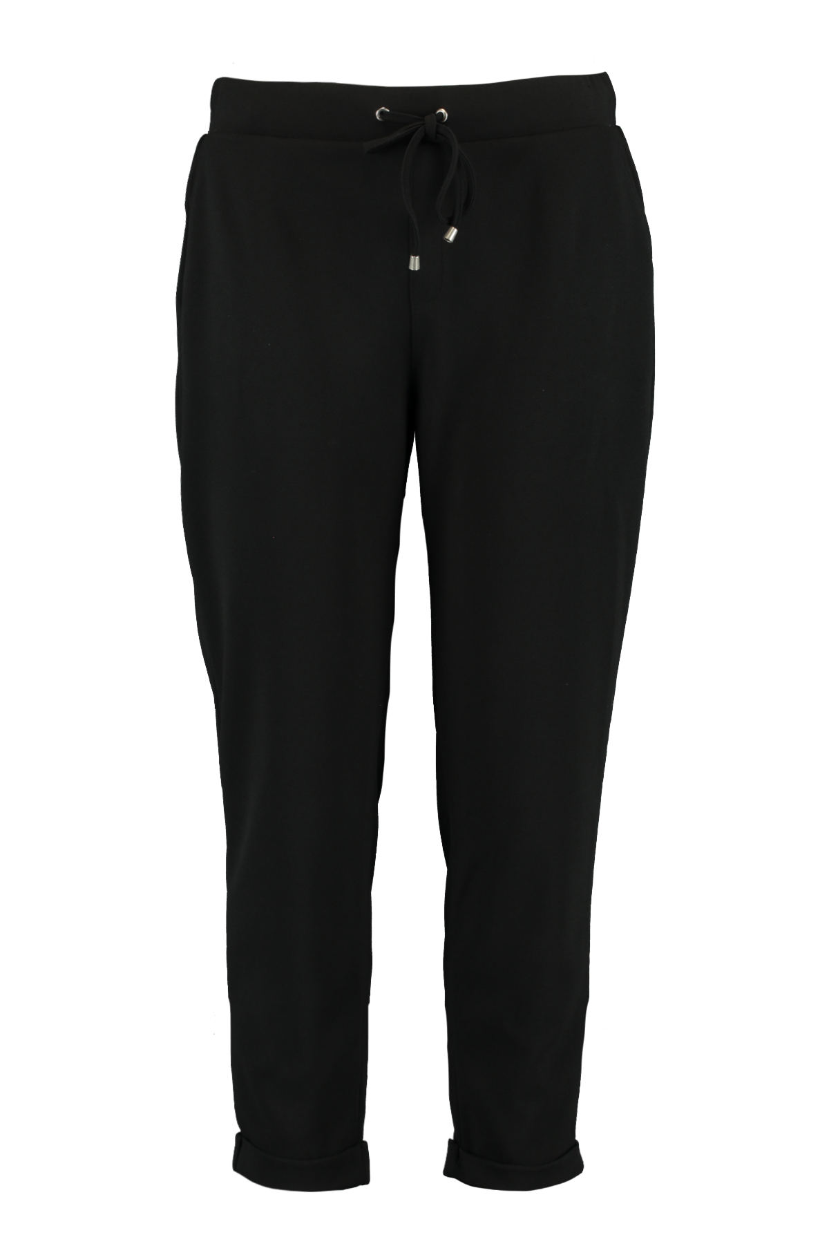 Pantalon Jersey Décontracté Femme PLEASE - Taille 38 Kaki Rose - Coupe Taille Haute, Très Bon état
