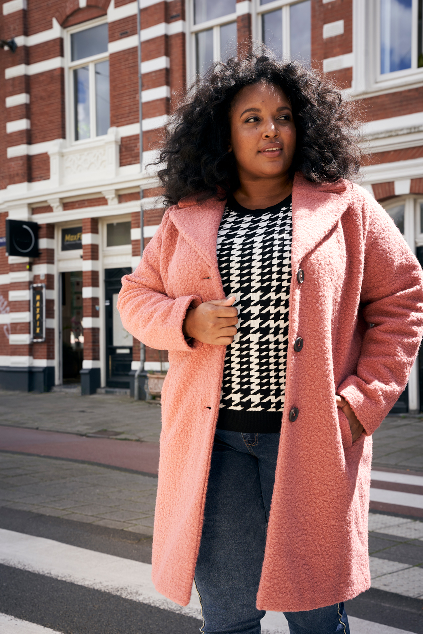 Manteau peluche