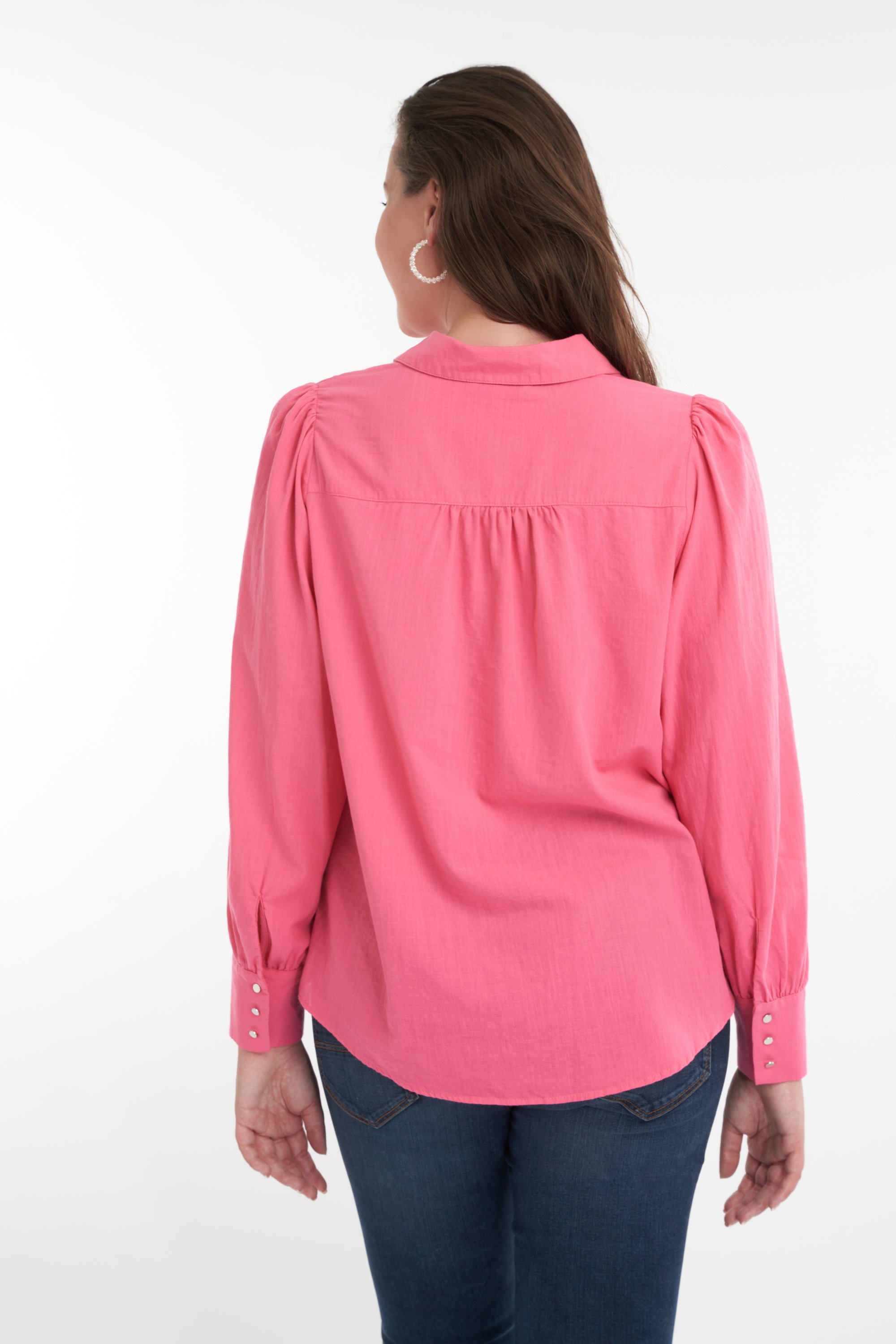 Femmes Chemisier ?� manches bouffantes ?� MS Mode?�