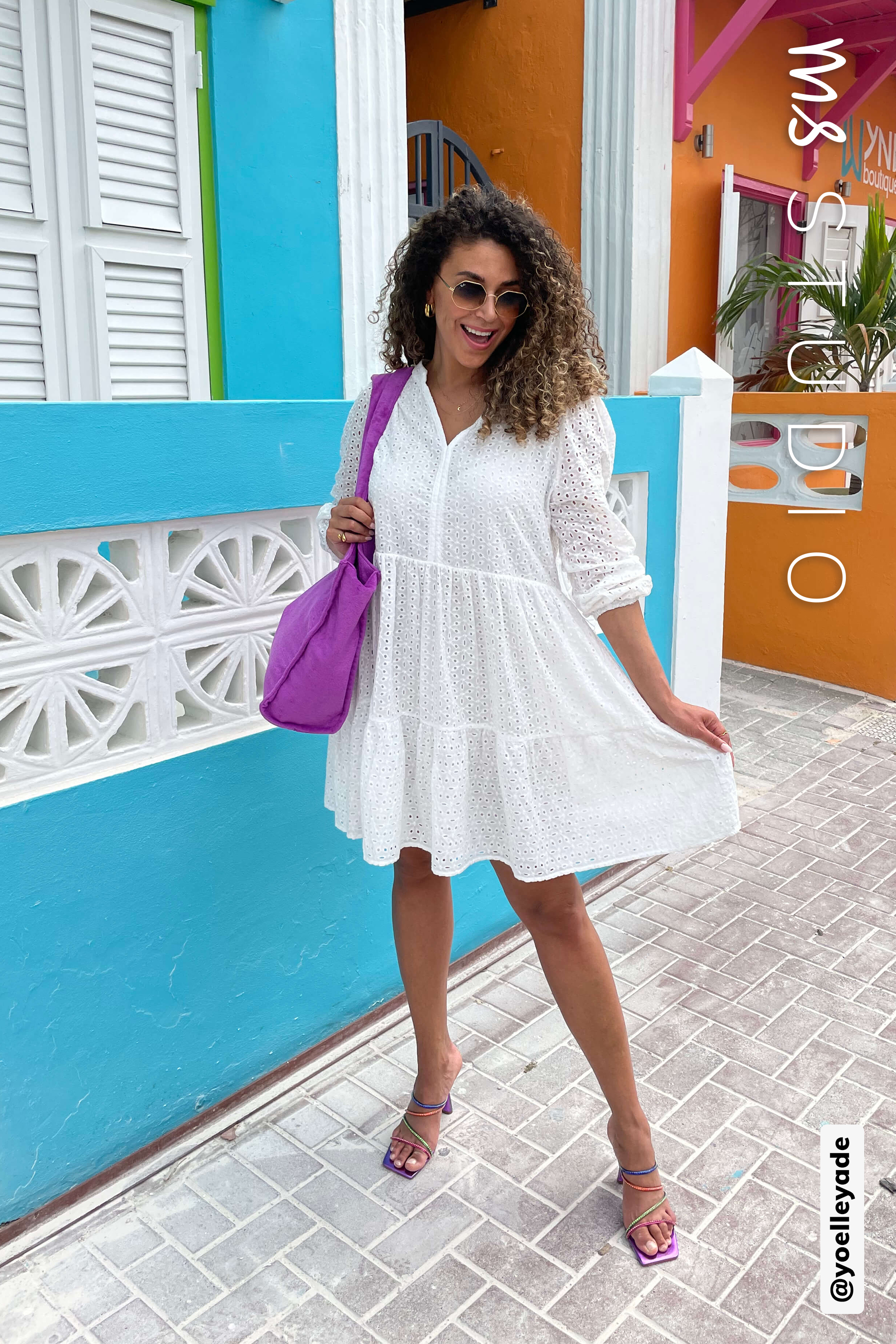 Robe broderie anglaise verte deals