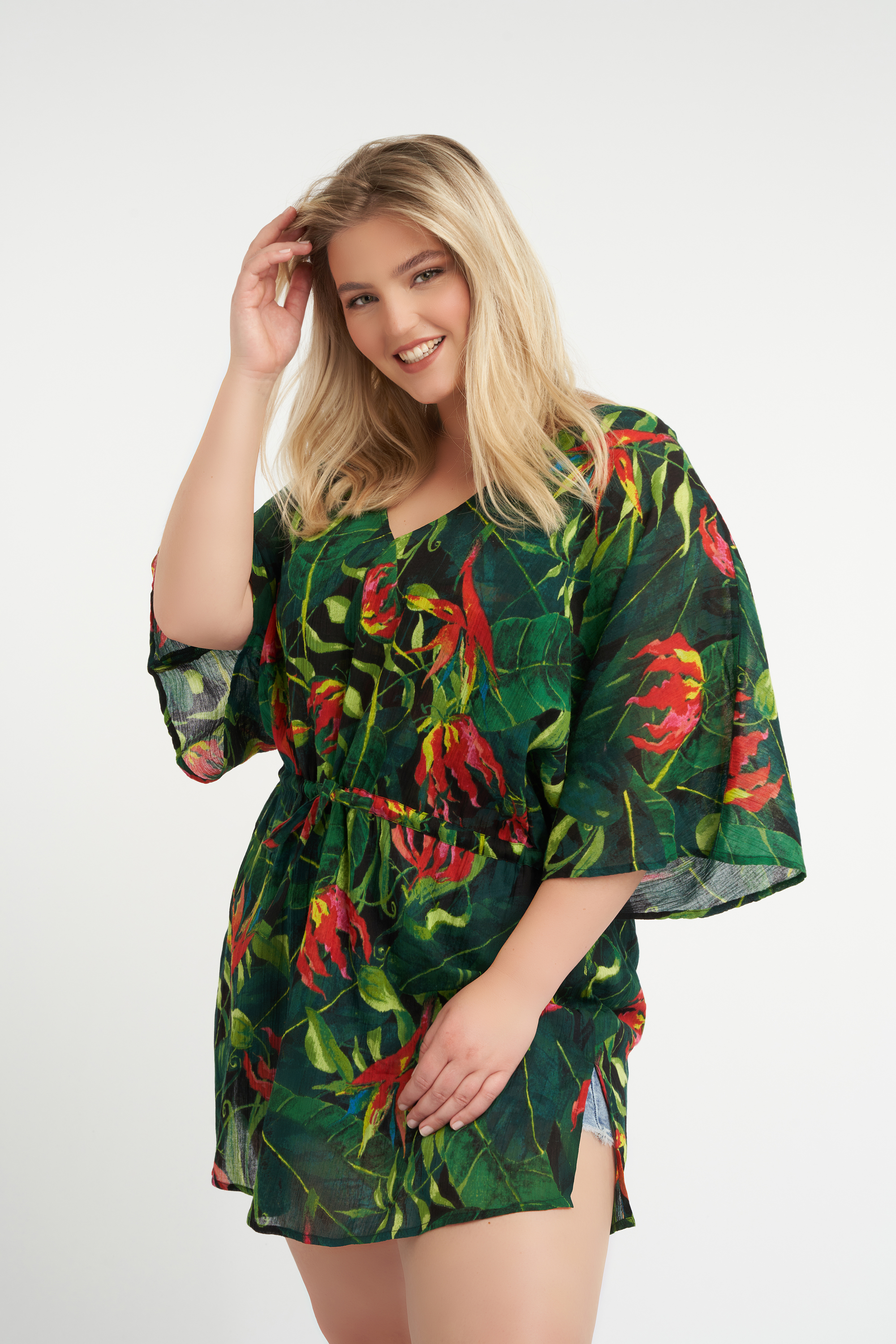 caftan imprimé