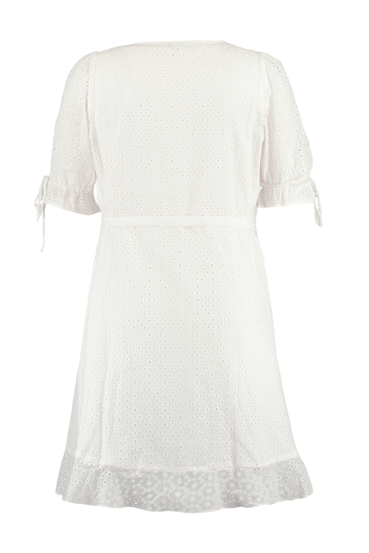 Femmes Robe portefeuille à broderie à MS Mode®