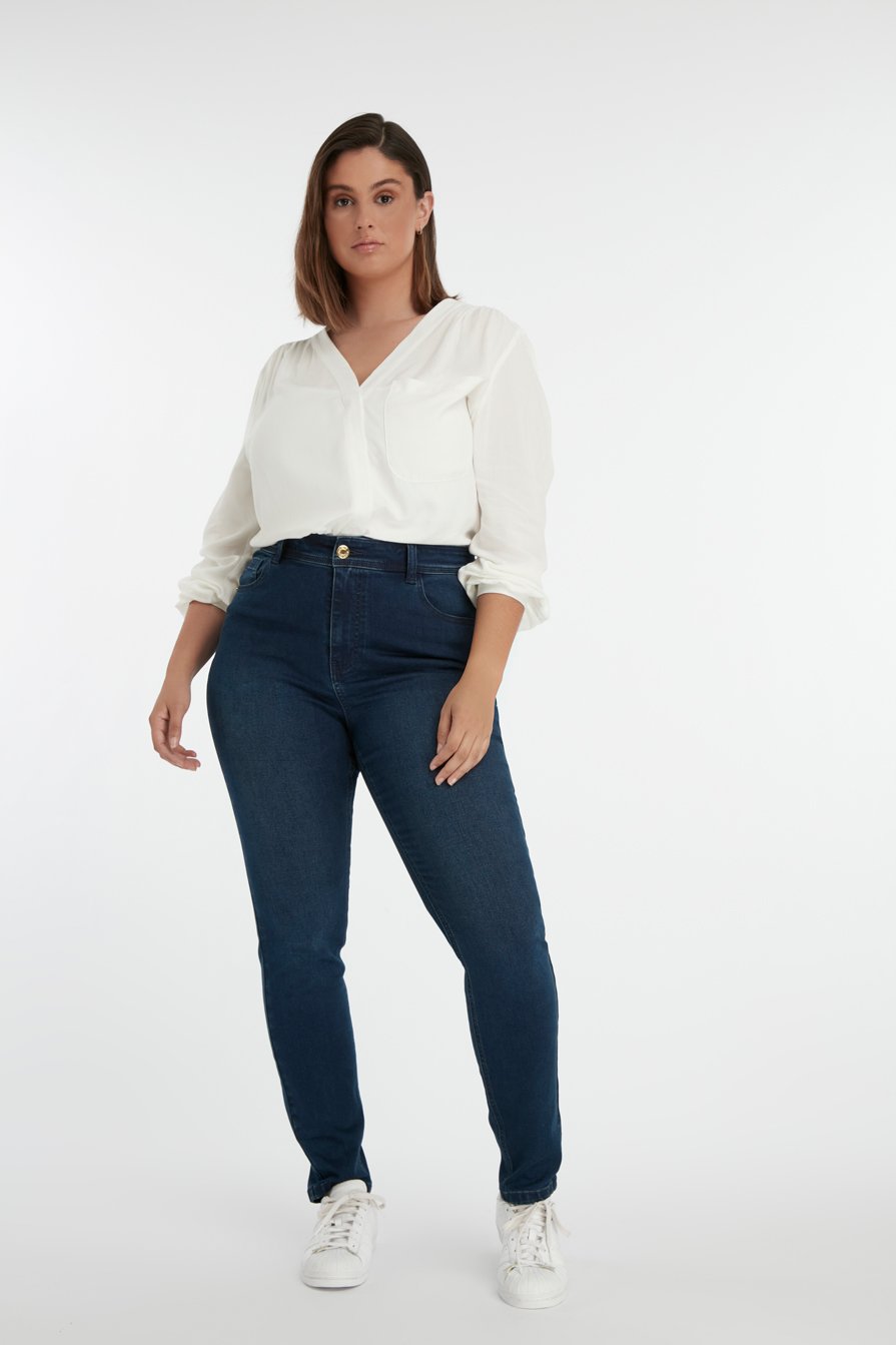 mode jean taille haute