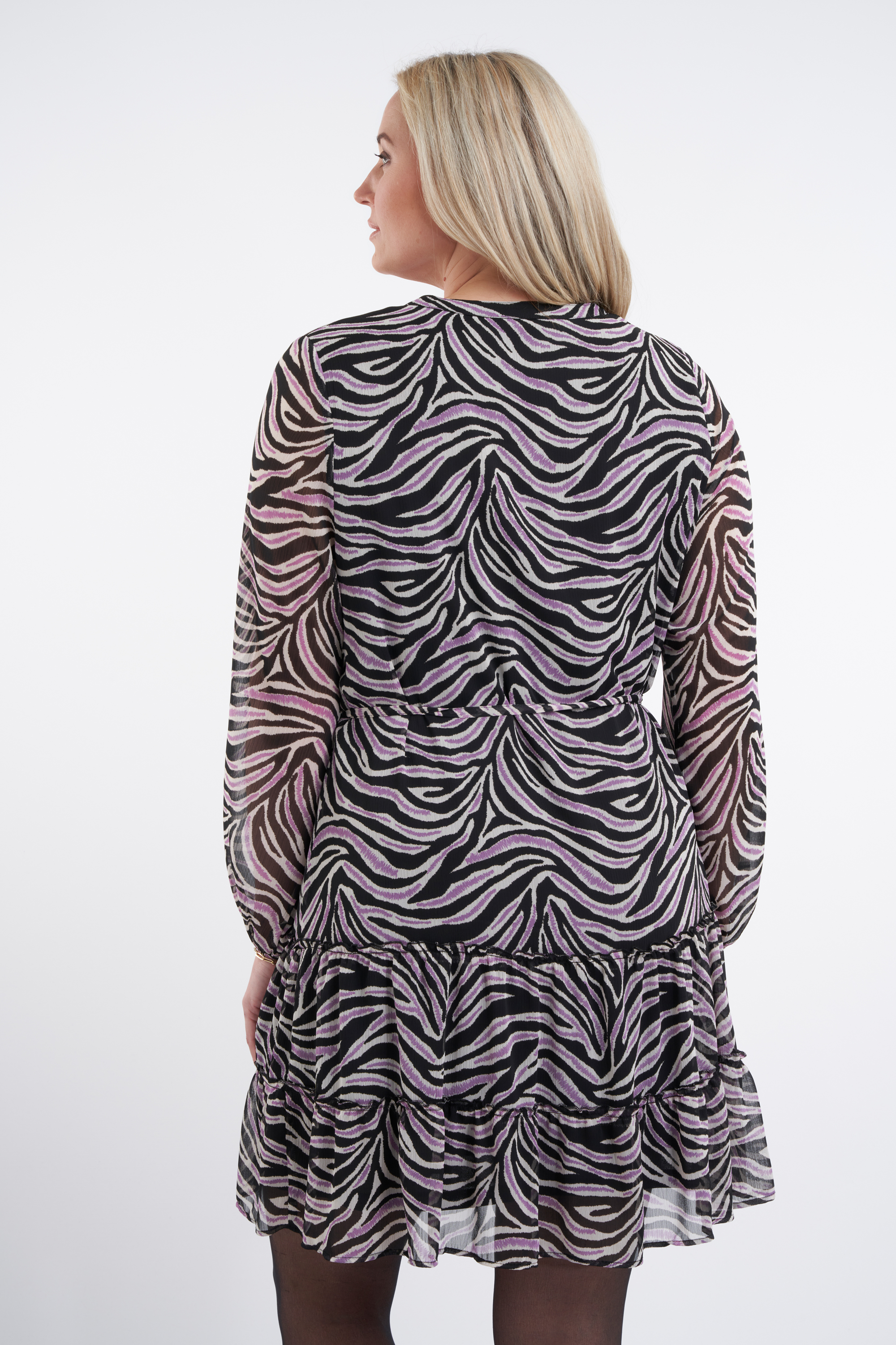 Tunic dress with print image number null