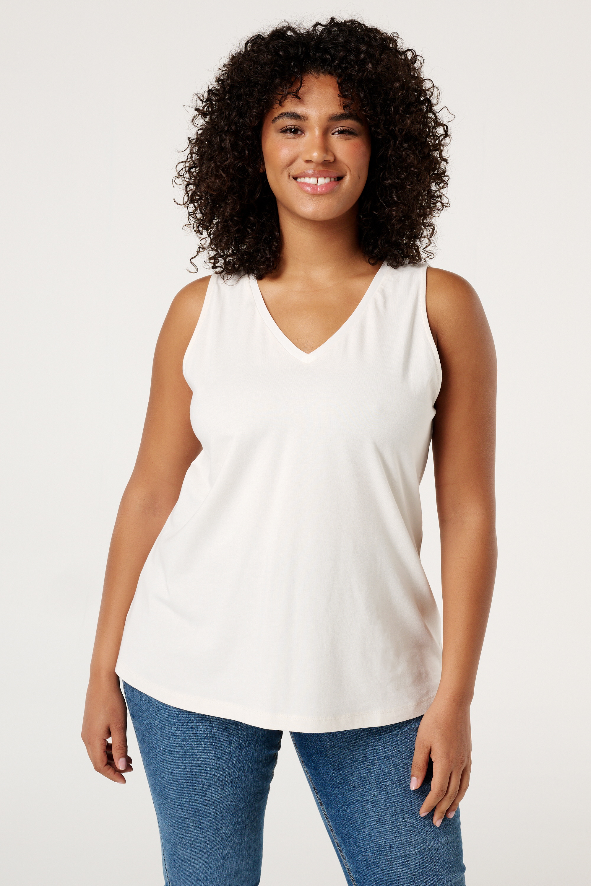 Haut Sans Manches Fluide Imprimé Animalier Ms Mode - Taille XXL (2XL), Neuf Avec étiquette