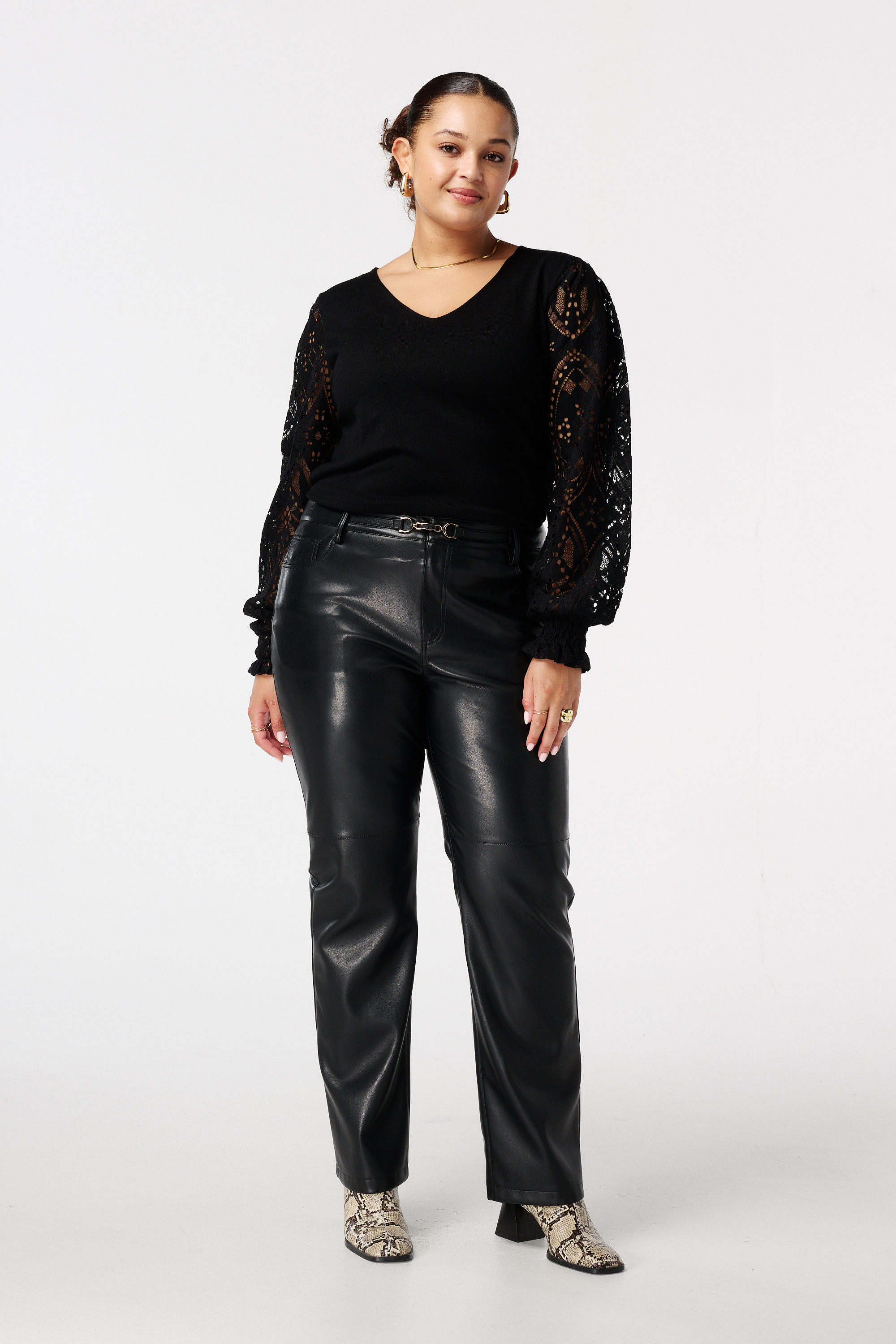 Pantalon Business VIA CORTESA – Noir – Taille 48 – Occasion Très Bon état